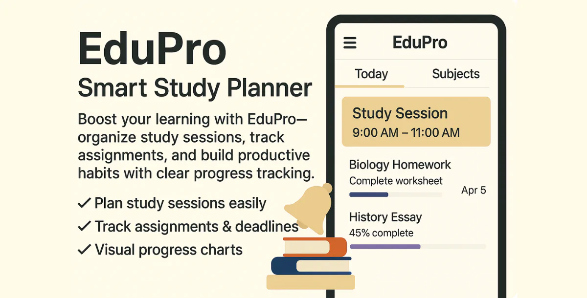EduPro – Smart Study Planner