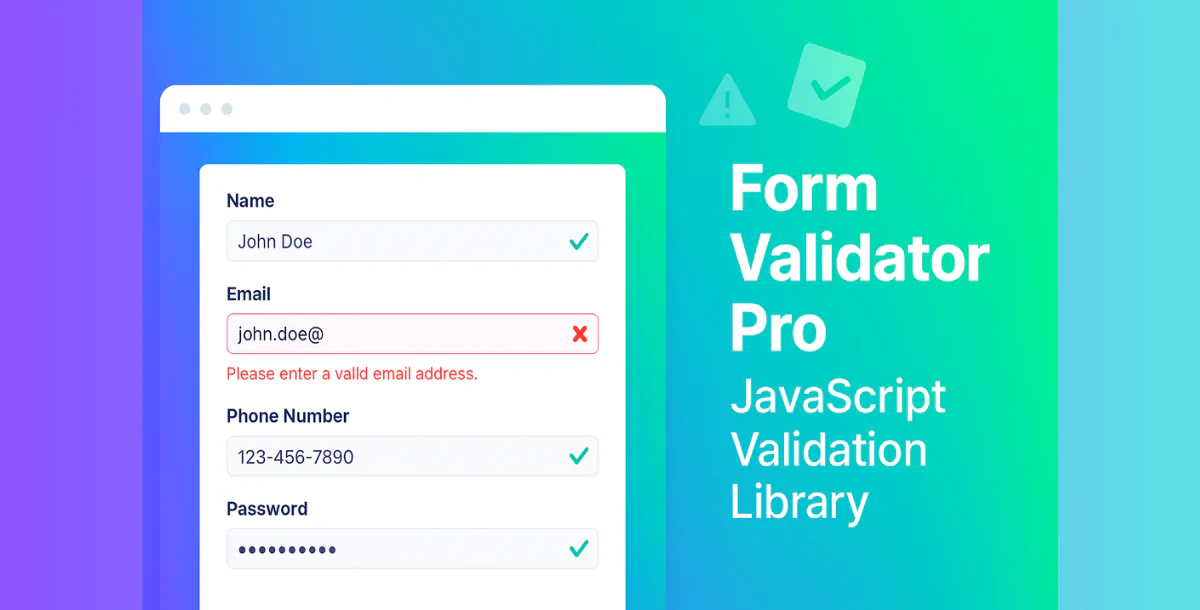 Form Validator JavaScript — Ready-to-Use Validation Script