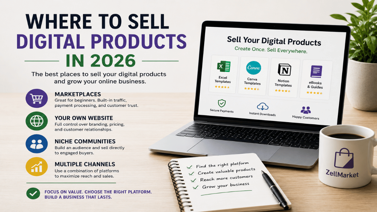 Where to Sell Digital Products in 2026