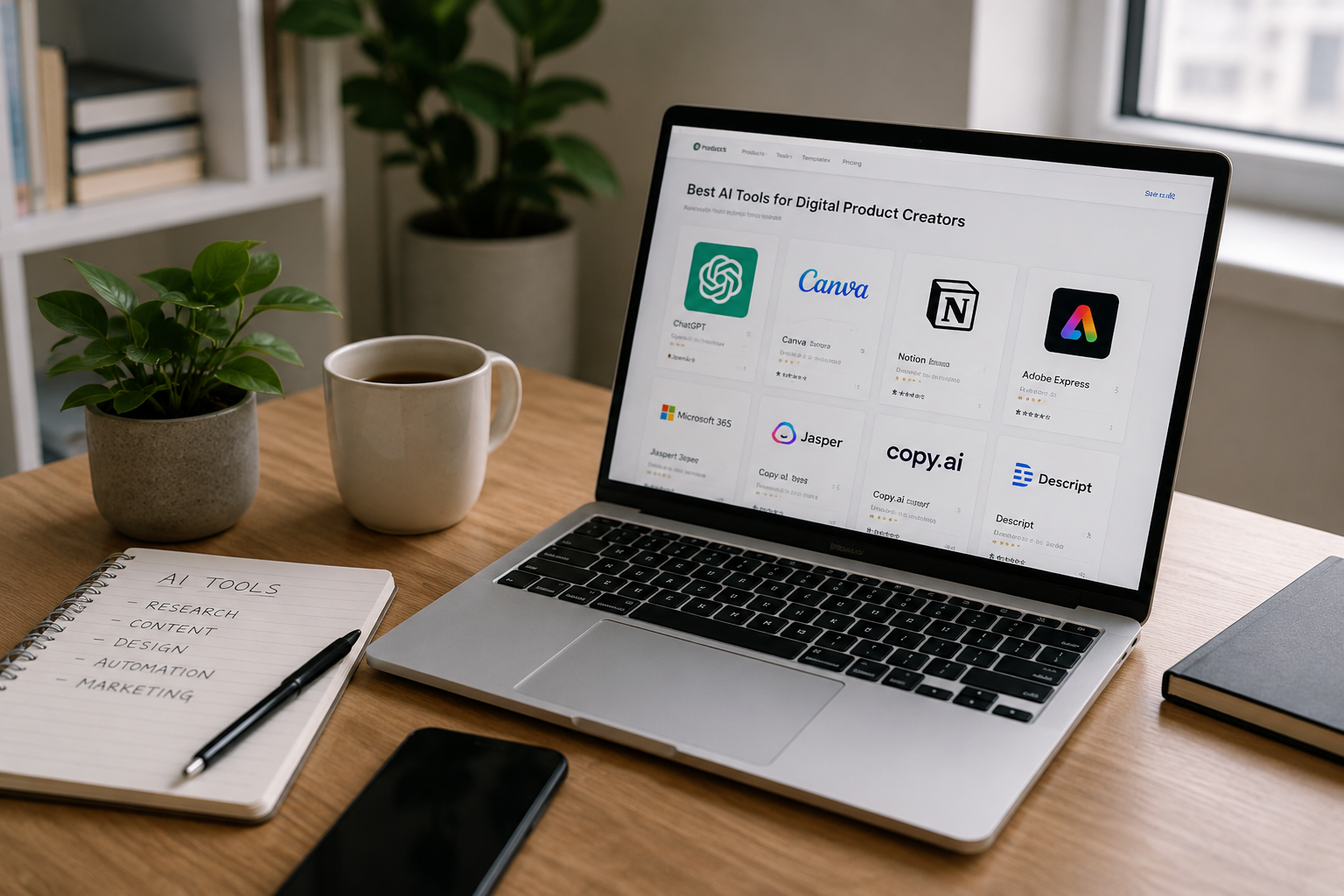 Best AI Tools for Digital Product Creators in 2026